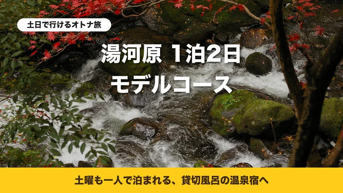 湯河原 万葉公園の渓流と紅葉